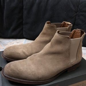 Aldo Beige Chelsea Boots